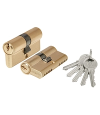 Купить Цилиндровый механизм ключ-ключ Fuaro (Фуаро) 1000ZA Key 60 mm (25+10+25) по цене 350 руб. в Москве