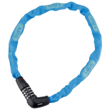 Велозамок Abus STEEL-O-CHAIN 5805K/75 кодовый синий