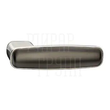 Дверная ручка на розетке CAPSULA 807 SN/GF матовый никель/графит