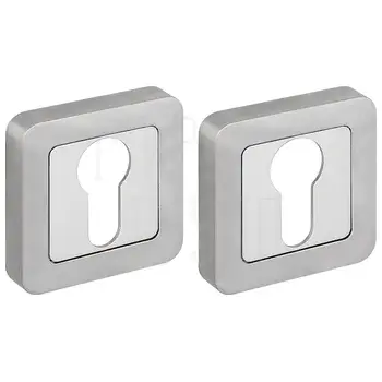 Накладка Fuaro (Фуаро) под цилиндр ET XM сатинированный хром