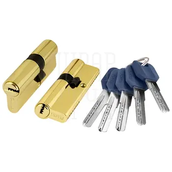 Цилиндровый механизм Punto (Пунто) (Z400/80) Z4000Key80 mm (35+10+35) латунь