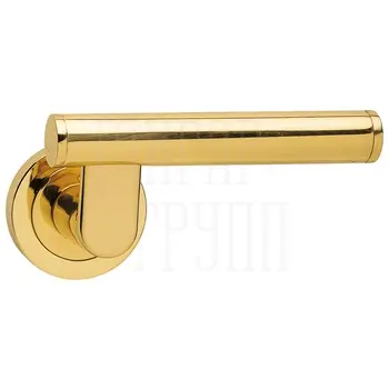 Дверные ручки на розетке Morelli Luxury 'Telescope' золото