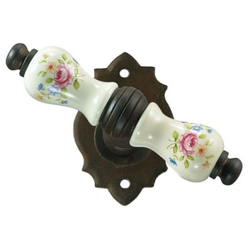 Ручка для окон Т-образная кованая Galbusera Art.2602 Martellina античная ржавчина