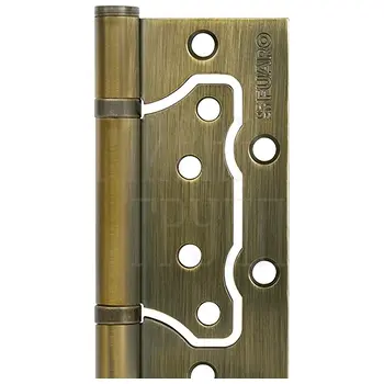 Петля Fuaro (Фуаро) универсальная без врезки IN4500W (500-2BB 100x25) мат. бронза