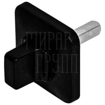 Ручка Ajax (Аякс) поворотная BKW8x50.K.MD50 черный