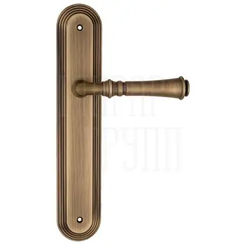 Дверная ручка Fratelli Cattini 'GRACIA' на планке PL288 матовая бронза