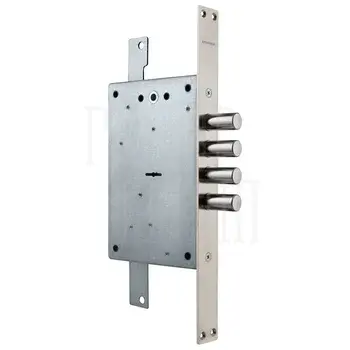 Замок Guardian (Гардиан) врезной сувальдный ЗВ 20.02 Т с тягами (длинный кл. 54 мм) /123:223:3/ схема