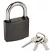 Замок Punto (Пунто) навесной PK-0138 3 key англ.ключ., никель