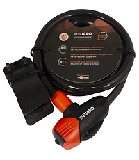 Купить Замок тросовый Fuaro Фуаро PL-12100-KEY 12х1000 мм 3 перфоключа по цене 437 руб. в Москве