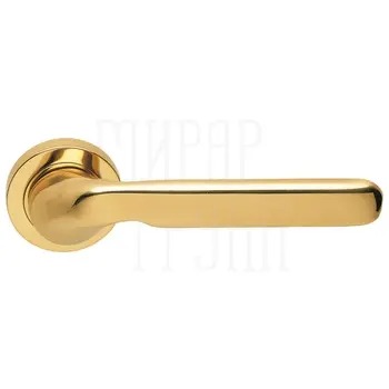 Дверные ручки на розетке Morelli Luxury 'Nirvana' золото