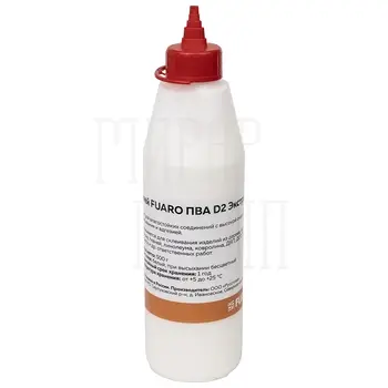 Клей Fuaro (Фуаро) ПВА D2 Экстра 500 г. никель