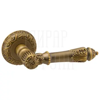 Дверные ручки на раздельном основании Fuaro (Фуаро) 'IMPERIA' SM матовая бронза