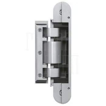 Петля для стеклянных дверей SCHWARTE TECTUS TEG 310 2D 60 кг нержавеющая матовая сталь