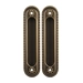 Ручка для раздвижных дверей Armadillo SH010/CL, коричневая бронза