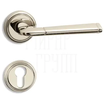 Дверная ручка на розетке Salice Paolo 'Celsia' 4840 полированный никель