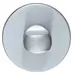 Фиксатор сантехнический WC Fimet 203 на круглой розетке (комплект с обратной частью), матовый хром