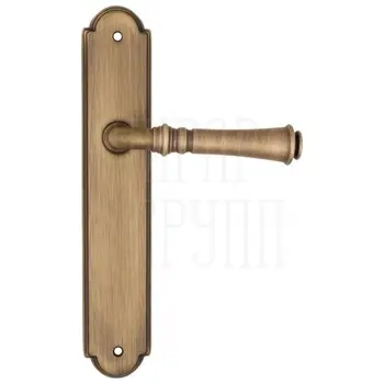 Дверная ручка Fratelli Cattini 'GRACIA' на планке PL257 матовая бронза