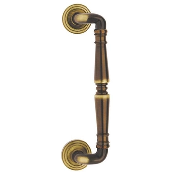 Дверная ручка-скоба Pasini 'Mod 800 Spostato' (245/205 mm) бронза