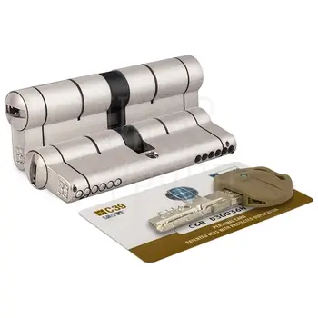 Цилиндровый механизм Mottura (Моттура) C39D363601C5 (72 мм/31+10+31) никель