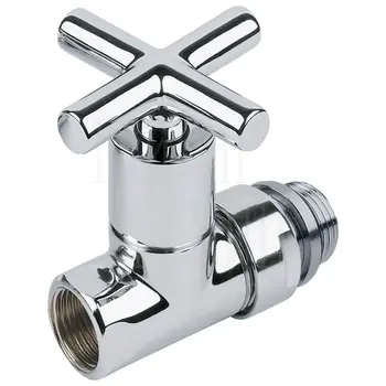 Вентиль 'Minimalist' запорный прямой 1/2 полированный хром