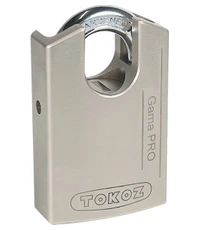 Навесной замок Tokoz (Чехия) Gama 70 CS, закрытая дужка