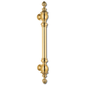 Дверная ручка-скоба Salice Paolo 'Istanbul' 4328 (470/300 mm) полированная латунь