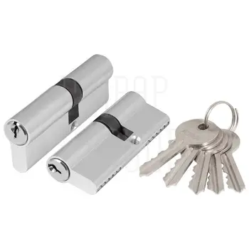 Цилиндровый механизм Ajax (Аякс) (AZ100/95) AZ1000Key95 (30+10+55) хром