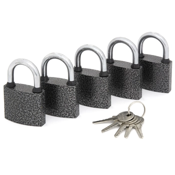 Набор навесных замков Palladium 303F-50-5 никель