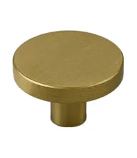 Мебельная ручка 0046 L 30x19mm SB матовая латунь