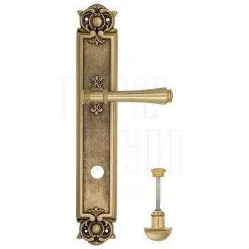 Дверная ручка Venezia 'CALLISTO' на планке PL97 французское золото (wc)