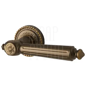 Дверная ручка Armadillo на круглой розетке 'Matador' CL4 коричневая бронза