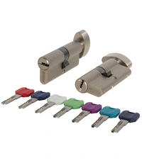 Цилиндровый механизм Punto (Пунто) MaxPro7002Knob100mm(40+10+50) SN никель 7key с вертушкой