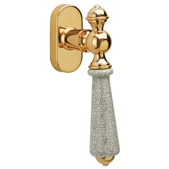 Ручка для стеклопакетов Mestre OV 0773 полированный хром