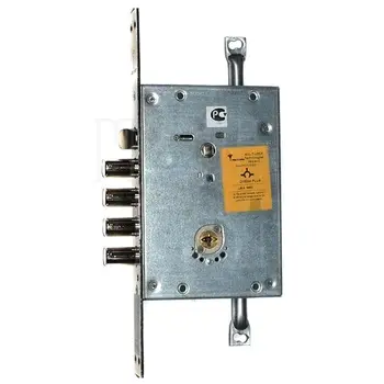 Роторный 3-канальный замок Mul-T-Lock Omega Plus OFCPB1 никель