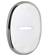 Накладка Fuaro (Фуаро) на сувальдный замок ESC.S.ECO/OV.475 (ESC 475 eco) хром