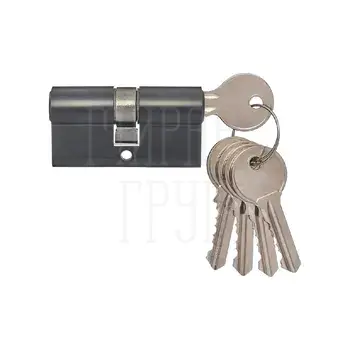 Цилиндр 60 30/30 5 ключей BL черный