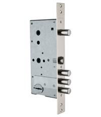 Замок Guardian (Гардиан) врезной сувальдный с задвижкой и защёлкой ЗВ 50.15 4 кл. (длинный кл. 705 мм) /128:4175/