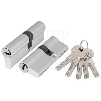 Цилиндровый механизм Ajax (Аякс) (AZ200/90) AZ2000Key90 (35+10+45) хром