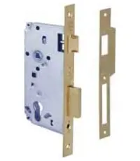 Купить Замок врезной цилиндровый 2 оборота 1 плоский ригель защелка 5C110.60.0 по цене 5`178 руб. в Москве