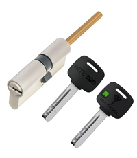 Купить Цилиндровый механизм ключ-длинный шток Mul-T-Lock (Светофор) MTL300 77 mm (41+10+26) по цене 14`300 руб. в Москве