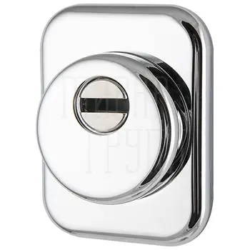 Броненакладка Armadillo (Армадилло) на ЦМ квадрат (от вырывания 25 мм) ET/ATC-Protector 1(SQ) хром