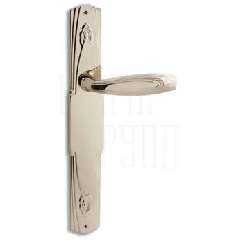 Дверная ручка на планке Salice Paolo 'Medina' 4206 полированный никель