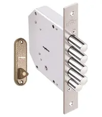 Замок Elbor (Эльбор) врезной сувальдный с задвижкой Гранит 1.06.21.КМА /00438/