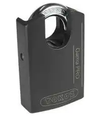 Навесной замок Tokoz (Чехия) Gama 50 CS, закрытая дужка