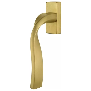 Ручка оконная Extreza Hi-tech 'Perla' (Перла) 114 HW матовая латунь