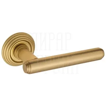 Дверная ручка на розетке Venezia 'EXA' D8 французское золото