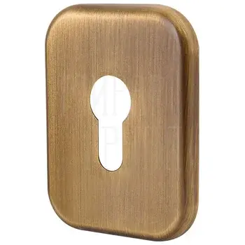 Декоративная Armadillo (Армадилло) Квадратная накладка на цилиндр ET-DEC SQ (ATC Protector 1) бронза