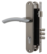 Купить Замок цилиндровый Fuaro (Фуаро) с в комплекте с ручкой LOCKSET.9013 (SET F9011) по цене 2`579 руб. в Москве