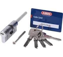 Купить Цилиндровый механизм ABUS со штоком KD6PSN Z50/K30 80 mm (45+10+25) по цене 4`070 руб. в Москве