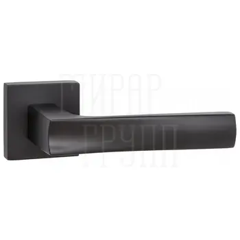 Дверные ручки Puerto (Пуэрто) INAL 527-03 на квадратной розетке черный